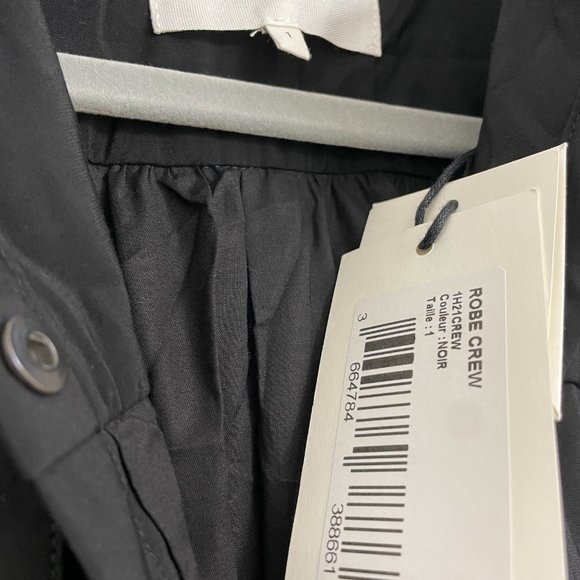 Ba&sh Dress Robe Crew in Black NWT (Size S) - Picture 6 of 8